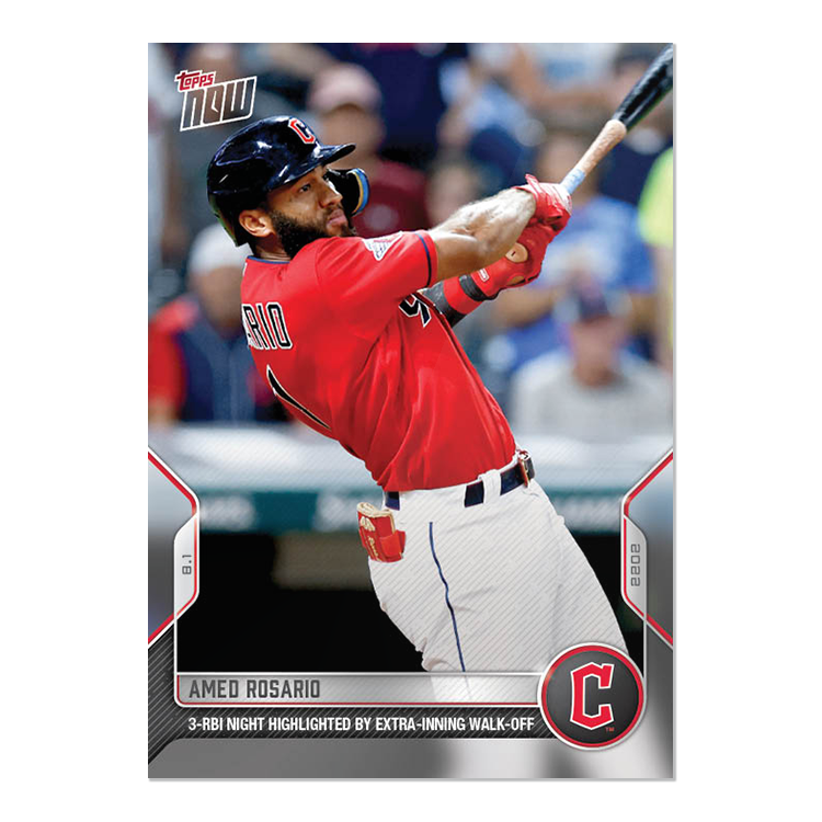 Amed Rosario - 2022 MLB Topps NOW® Card 634 - PR: 278