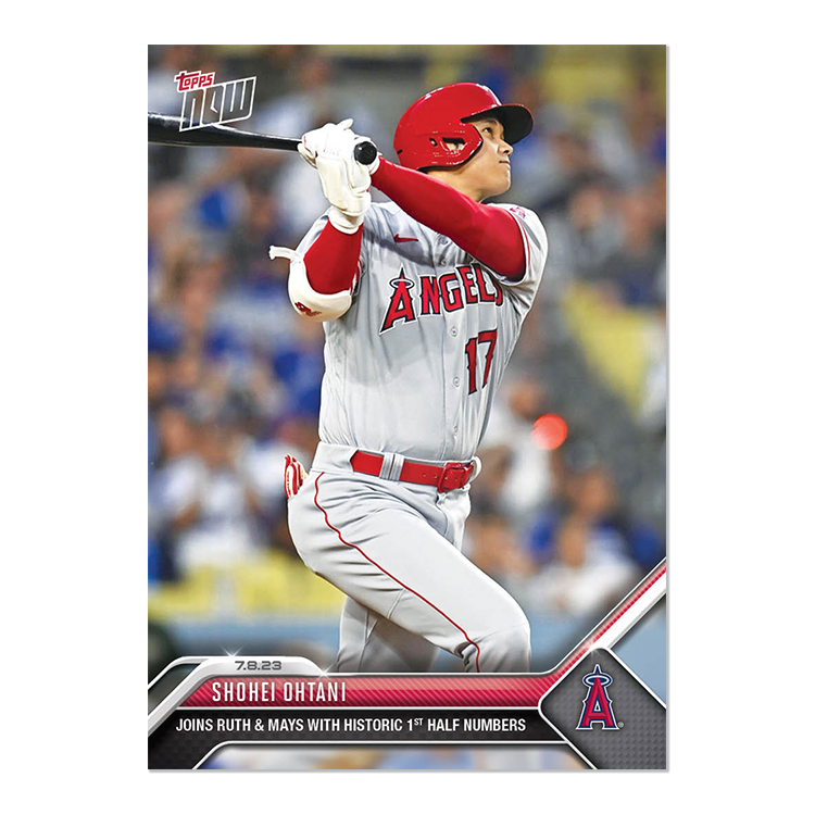 Shohei Ohtani - 2023 MLB Topps NOW® Card 542 - PR: 5564