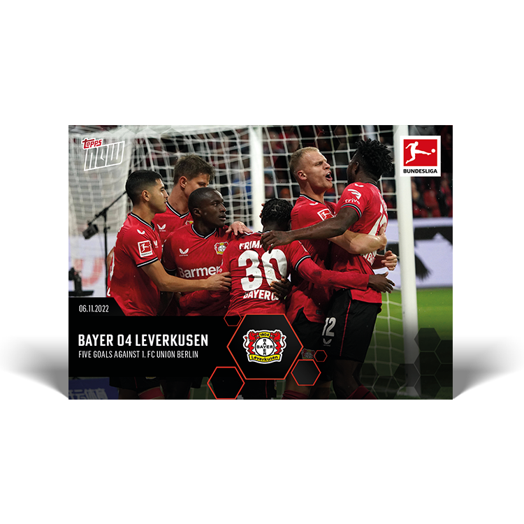 7 Card Bundle - Bundesliga Topps NOW® #79-85