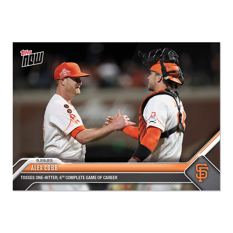 Alex Cobb - 2023 MLB Topps NOW® Card 785 - PR: 302