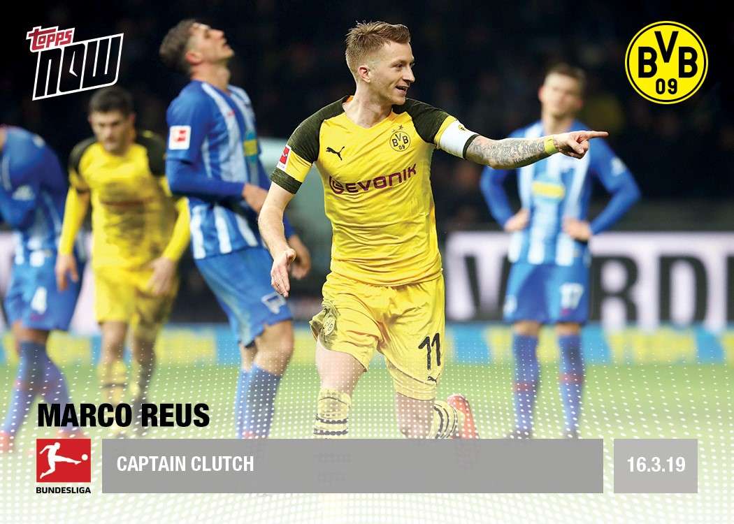 Captain clutch - Bundesliga Topps NOW® Card 92 - Print Run: 72