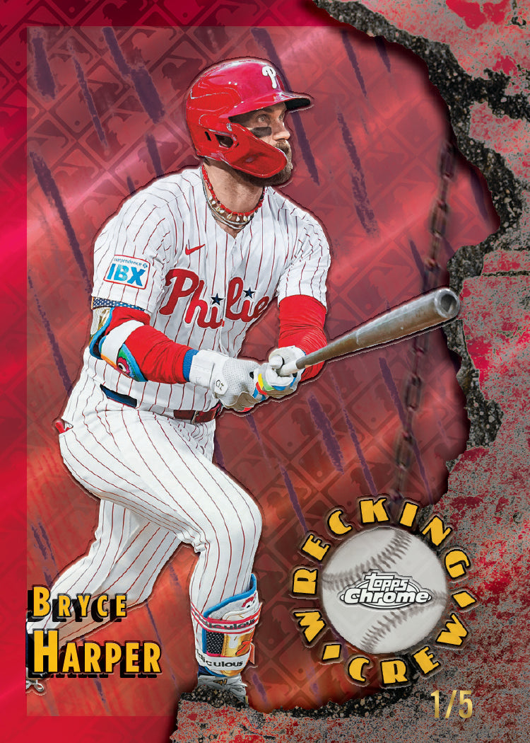 QA DUPLICATE HARPERX Topps NOW® Card ENT1 - Print Run: 483 (Copy)