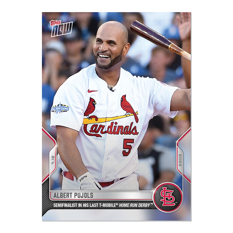 Albert Pujols - 2022 MLB Topps NOW® Card 569 - PR: 825