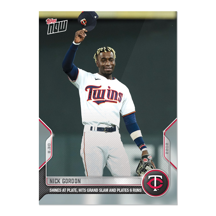 Nick Gordon - 2022 MLB Topps NOW® Card 808 - PR: 355