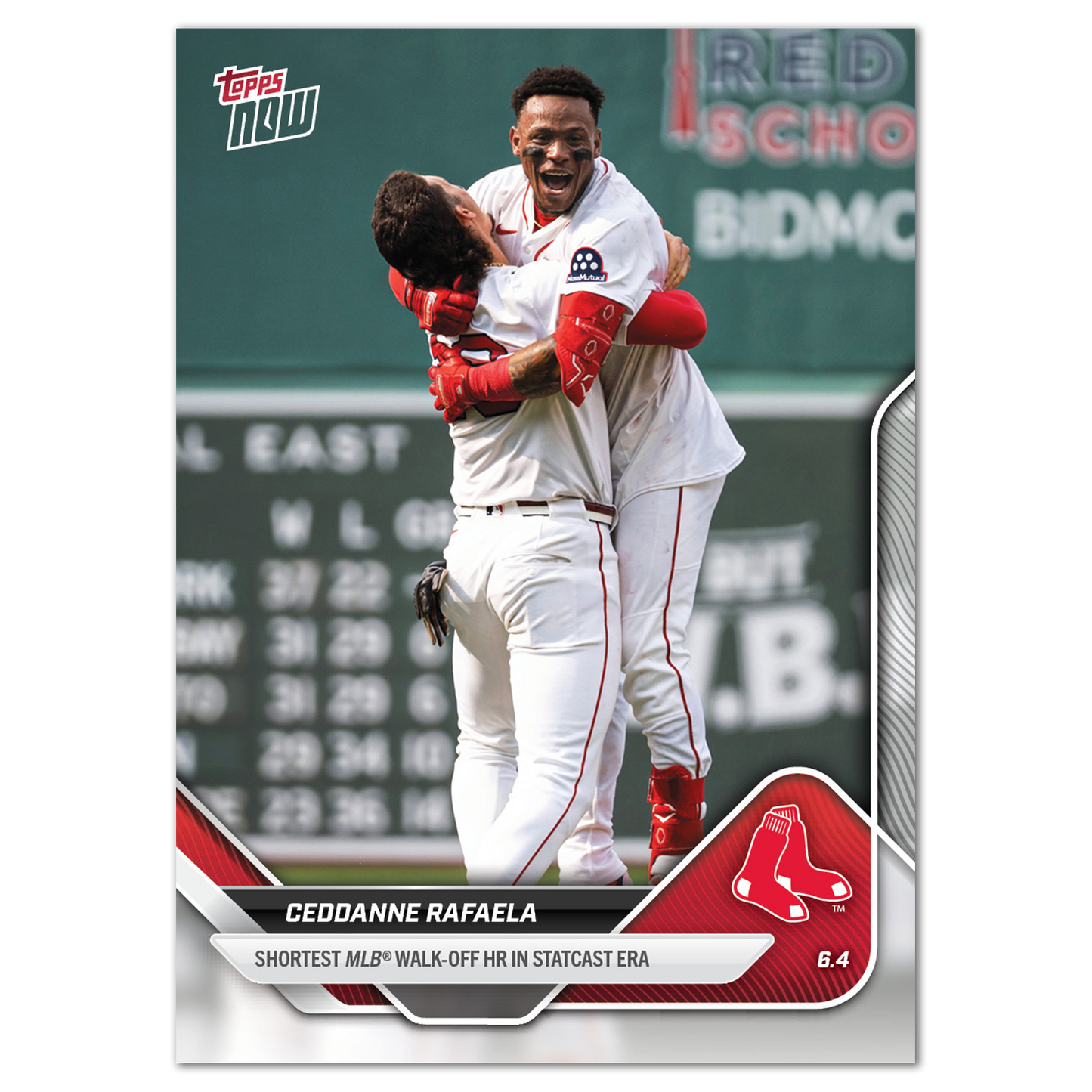 Ceddanne Rafaela - 2025 MLB Topps NOW® - Card 254