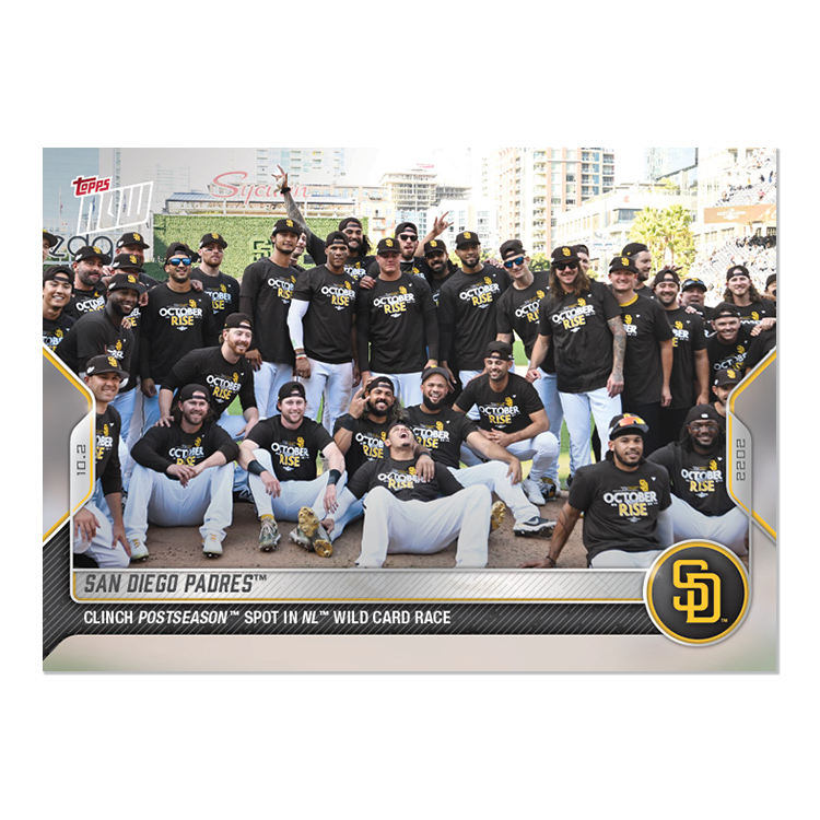 San Diego Padres - 2022 MLB Topps NOW® Card 1002 - PR: 596