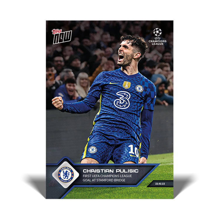 First UEFA Champions League goal at Stamford Bridge - UCL Topps NOW® Card #115 - PR: 680