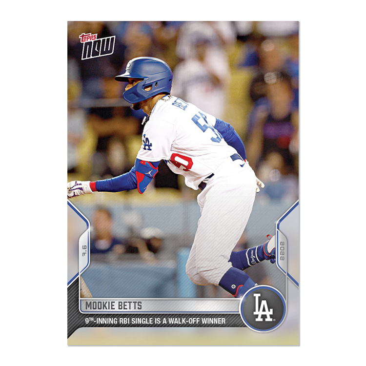 Mookie Betts - 2022 MLB Topps NOW® Card 481 - PR: 312