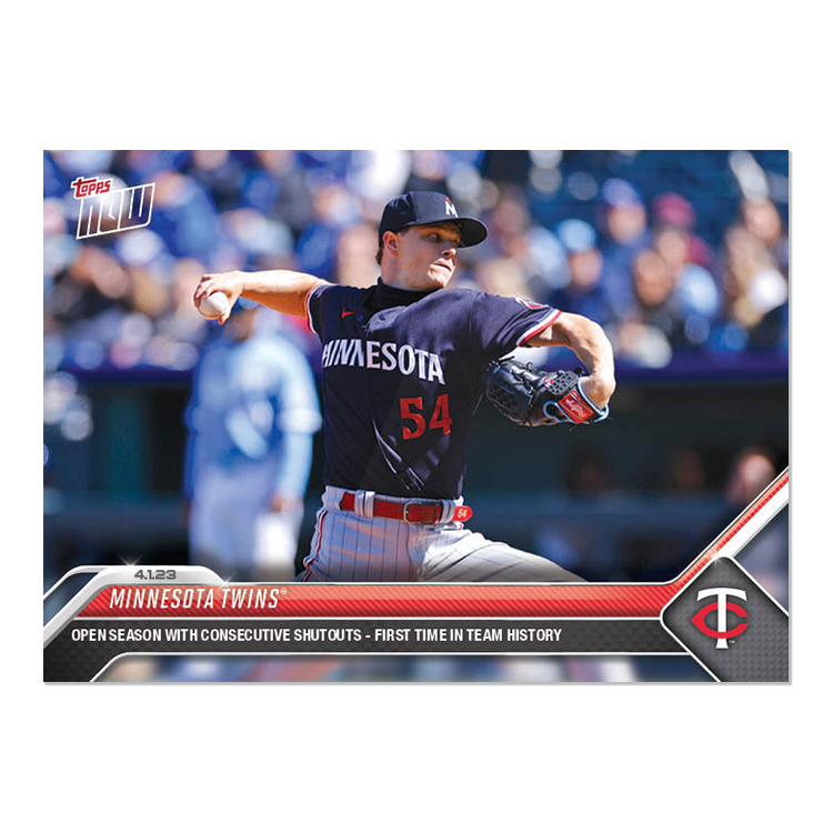 Minnesota Twins - 2023 MLB Topps NOW® Card 26 - PR: 345