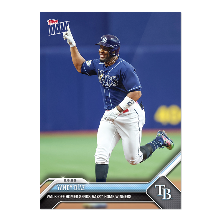 Yandy Díaz - 2023 MLB Topps NOW® Card 842 - PR: 226