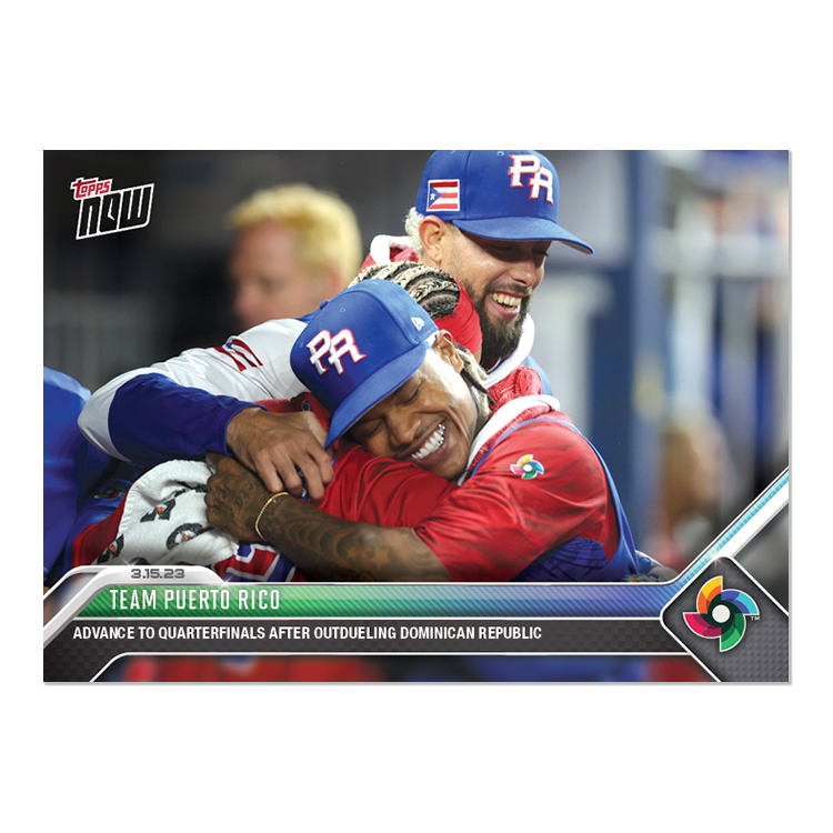 Team Puerto Rico - 2023 World Baseball Classic Topps NOW® Card 50 - PR: 454