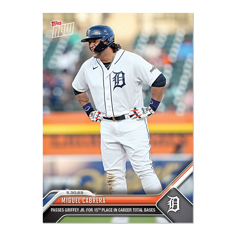 Miguel Cabrera - 2023 MLB Topps NOW® Card 363 - PR: 546