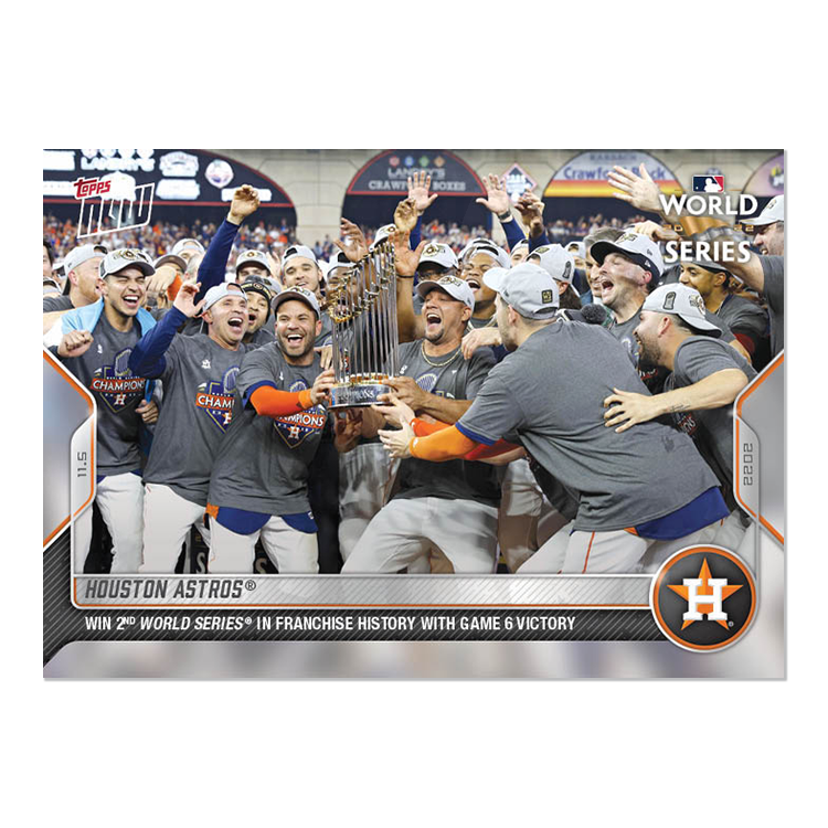 Houston Astros - 2022 MLB Topps NOW® Card 1160 - PR: 2517