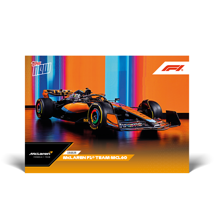 McLaren F1 Team MCL60 - F1 Topps NOW® Card #P007 - PR: 721