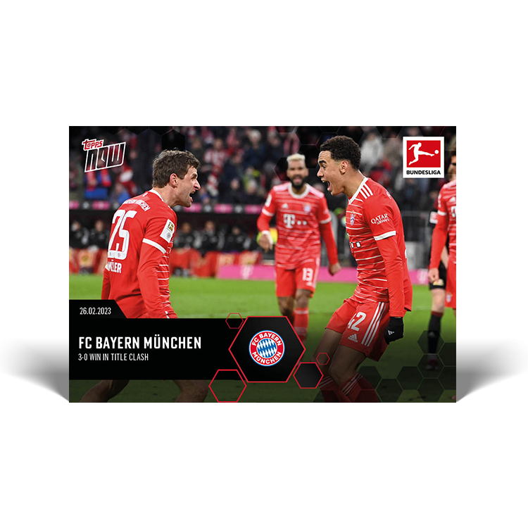 3-0 win in title clash - Bundesliga Topps NOW® Card #147 - PR: 97