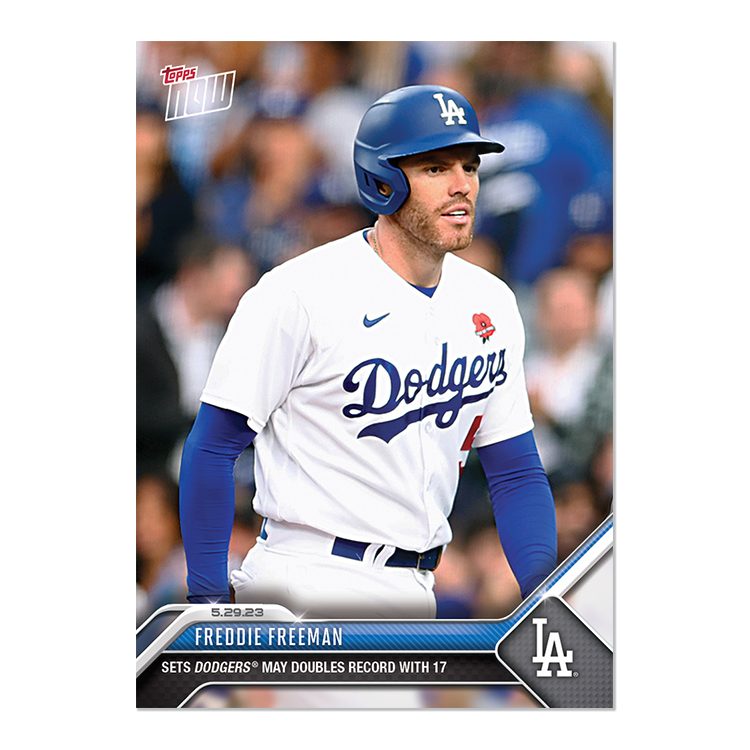Freddie Freeman - 2023 MLB Topps NOW® Card 362 - PR: 346