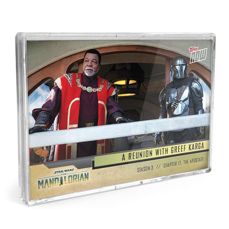 2023 Topps NOW® Star Wars: The Mandalorian Season 3 Episode 1 - 5 Card Set - PR: 901