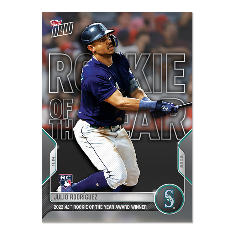 Julio Rodríguez - 2022 MLB Topps NOW® Card OS34 - PR: 15135