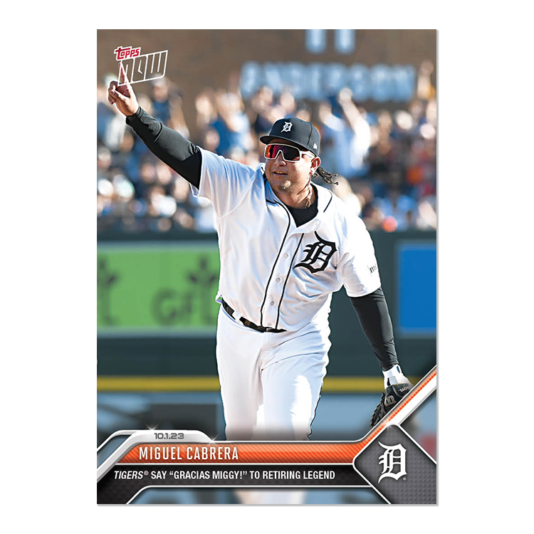 Miguel Cabrera - 2023 MLB Topps NOW® Card 952 PR: 4273