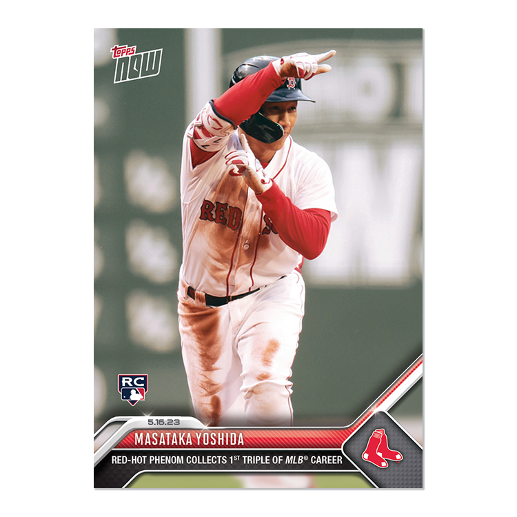 Masataka Yoshida - 2023 MLB Topps NOW® Card 303 - PR: 1839