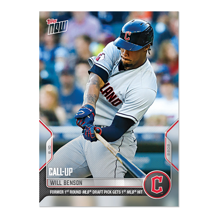 Will Benson - 2022 MLB Topps NOW® Card 686 - PR: 602