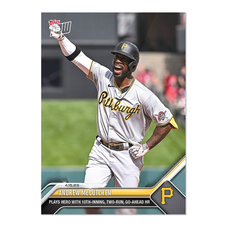 Andrew McCutchen - 2023 MLB Topps NOW® Card 129 - PR: 364