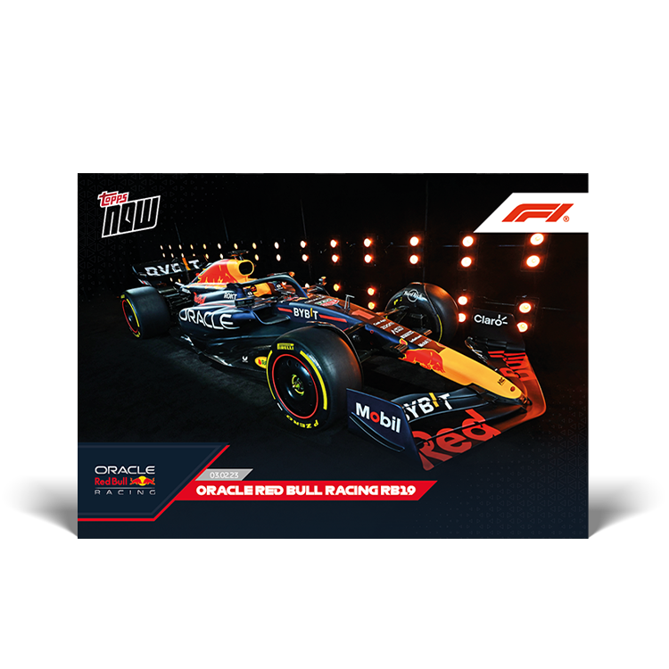 Oracle RedBull Racing RB19 - F1 Topps NOW® Card #P002 - PR: 1023