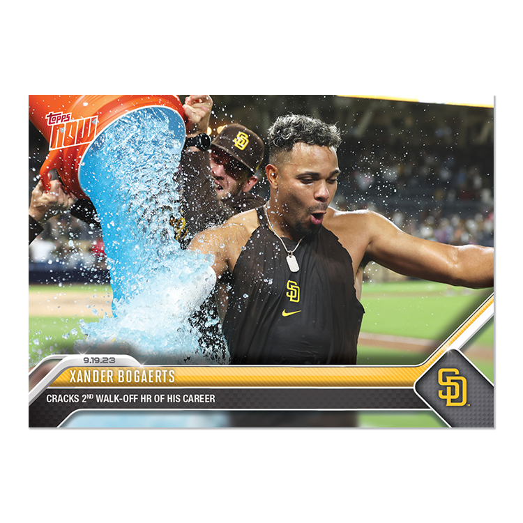 Xander Bogaerts - 2023 MLB Topps NOW® Card 891 - PR: 370