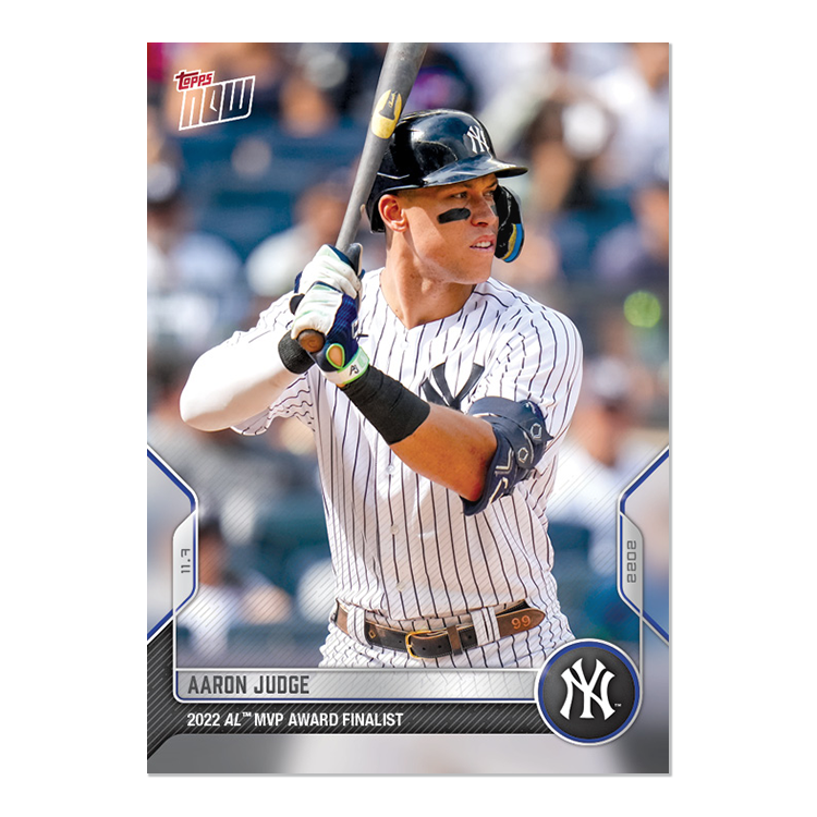 Aaron Judge - 2022 MLB Topps NOW® Card OS17 - PR: 1420