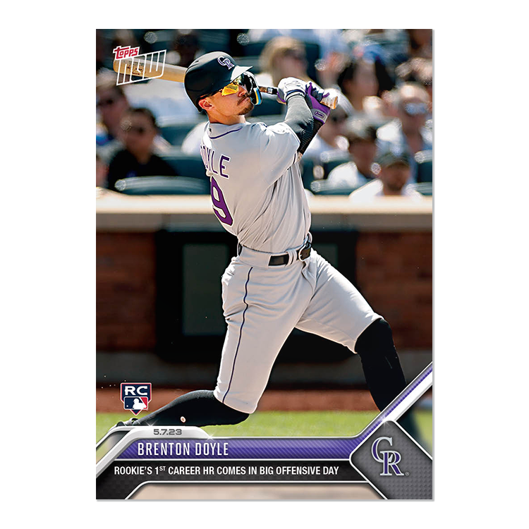 Brenton Doyle - 2023 MLB Topps NOW® Card 247 - PR: 541