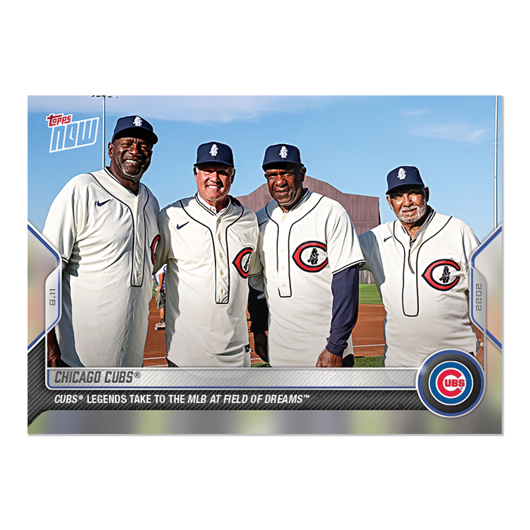 Lee Smith/Ryne Sandberg/Andre Dawson/Billy Williams - 2022 MLB Topps NOW® Card 692 - PR: 1380