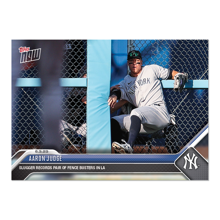 Aaron Judge - 2023 MLB Topps NOW® Card 380 - PR: 2527