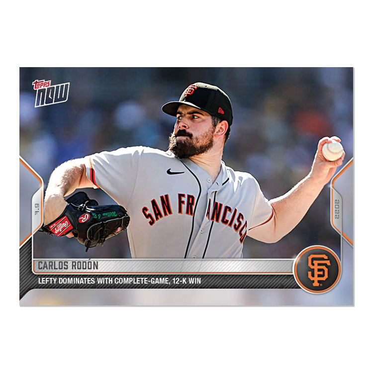 Carlos Rodón - 2022 MLB Topps NOW® Card 502 - PR: 276