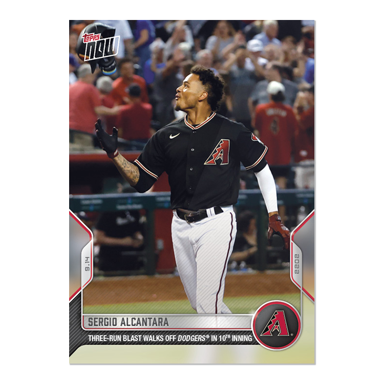 Sergio Alcantara - 2022 MLB Topps NOW® Card 904 - PR: 422