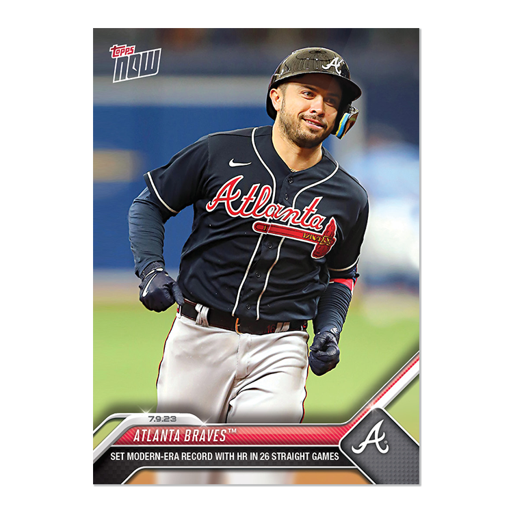 Atlanta Braves - 2023 MLB Topps NOW® Card 546 - PR: 452