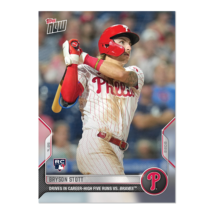 Bryson Stott - 2022 MLB Topps NOW® Card 595 - PR: 640