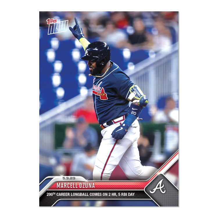 Marcell Ozuna - 2023 MLB Topps NOW® Card 230 - PR: 297