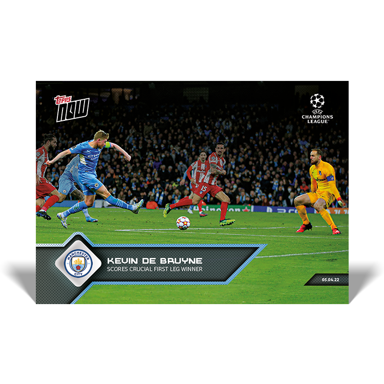 Scores crucial first leg winner - UCL Topps NOW® Card #131 - PR: 279