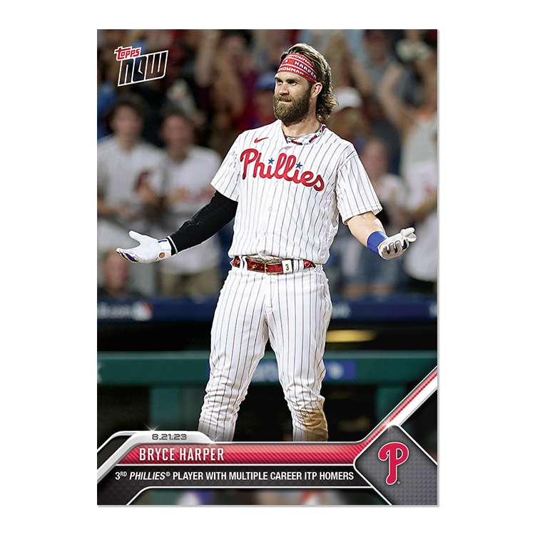 Bryce Harper - 2023 MLB Topps NOW® Card 742 - PR: 2118