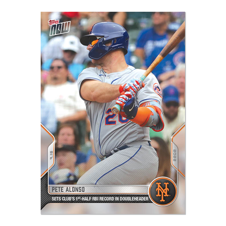 Pete Alonso - 2022 MLB Topps NOW® Card 541- PR: 572