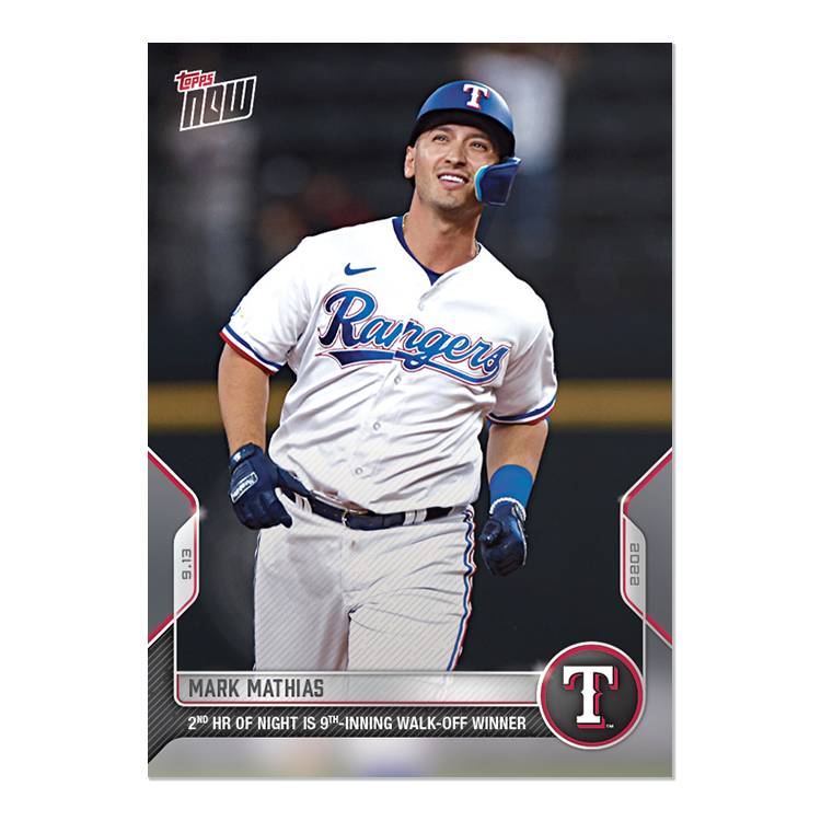 Mark Mathias - 2022 MLB Topps NOW® Card 897 - PR: 260