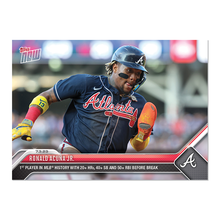 Ronald Acuña Jr. - 2023 MLB Topps NOW® Card 522 - PR: 3735