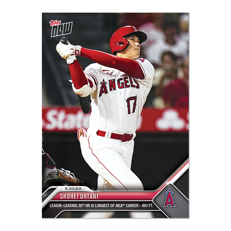 Shohei Ohtani - 2023 MLB Topps NOW® Card 517 - PR: 7066