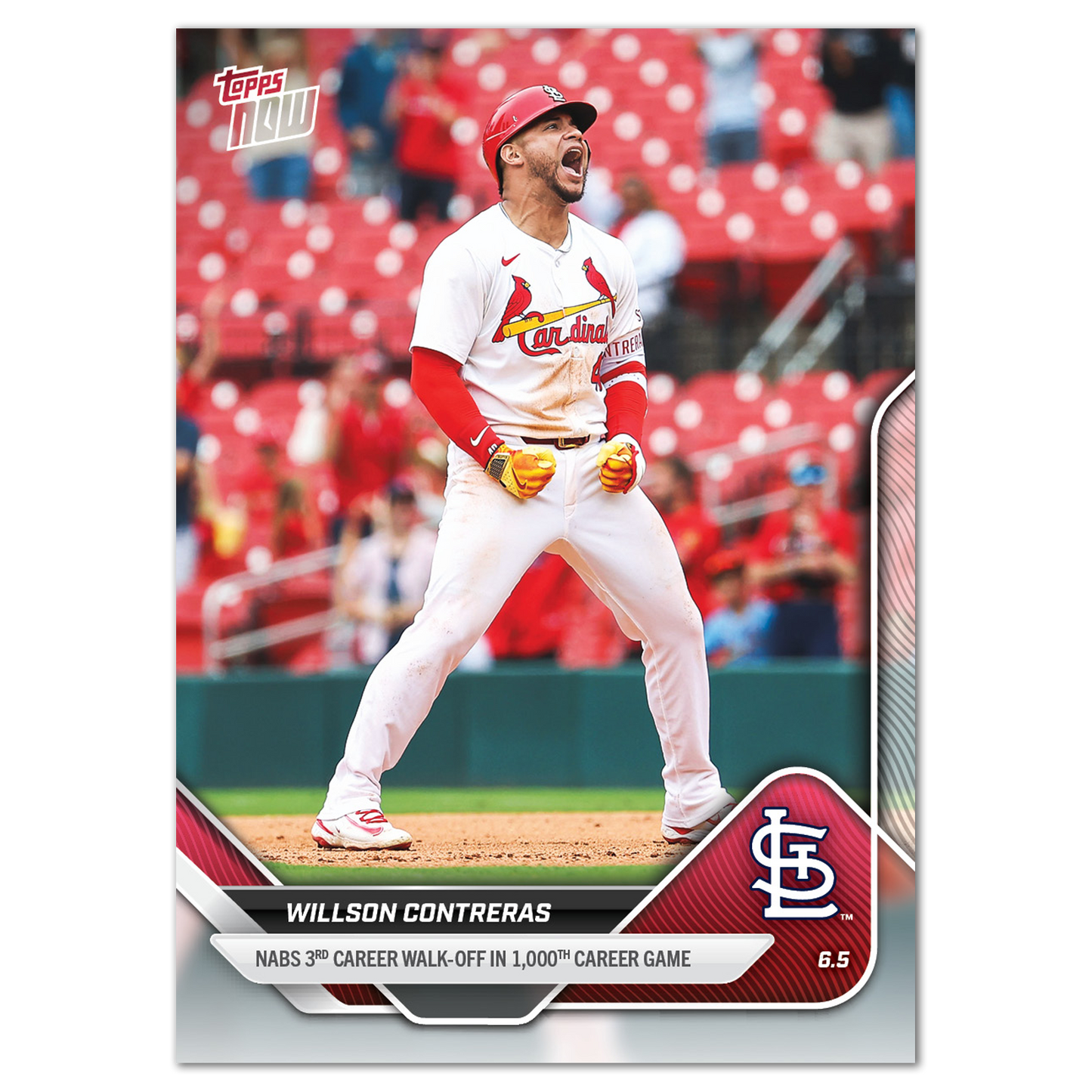 Willson Contreras - 2025 MLB Topps NOW® - Card 260