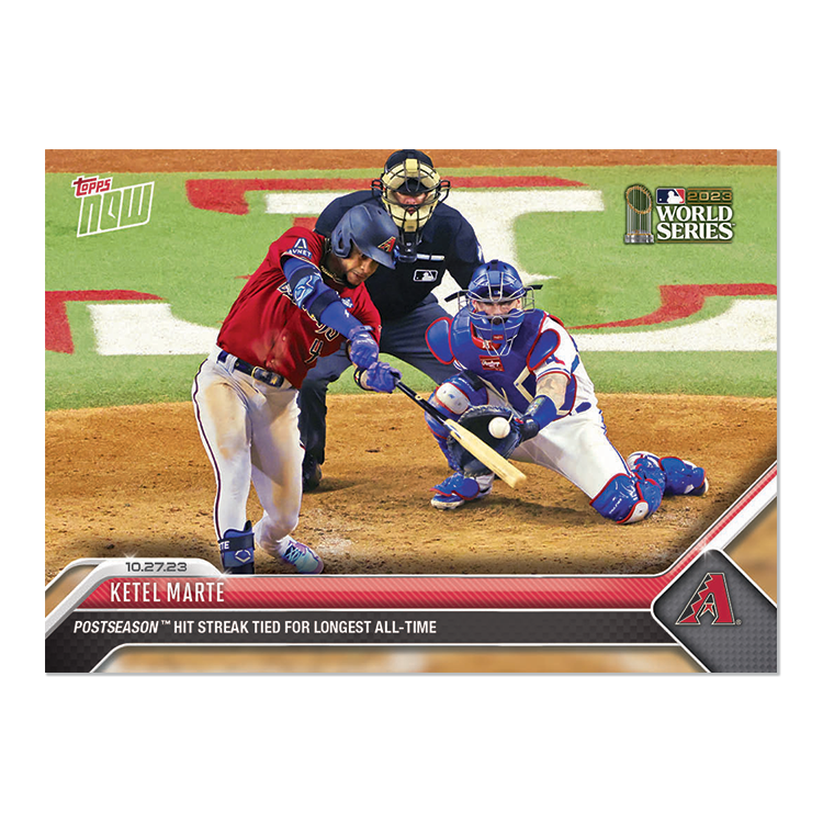 Ketel Marte - 2023 MLB Topps NOW® Card 1050 - PR: 776