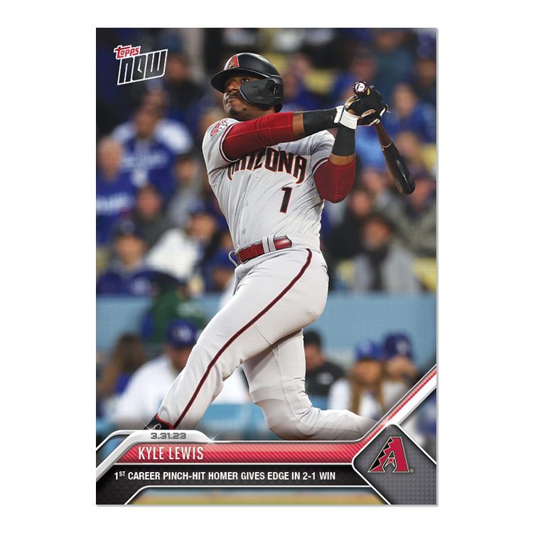 Kyle Lewis - 2023 MLB Topps NOW® Card 15 - PR: 265