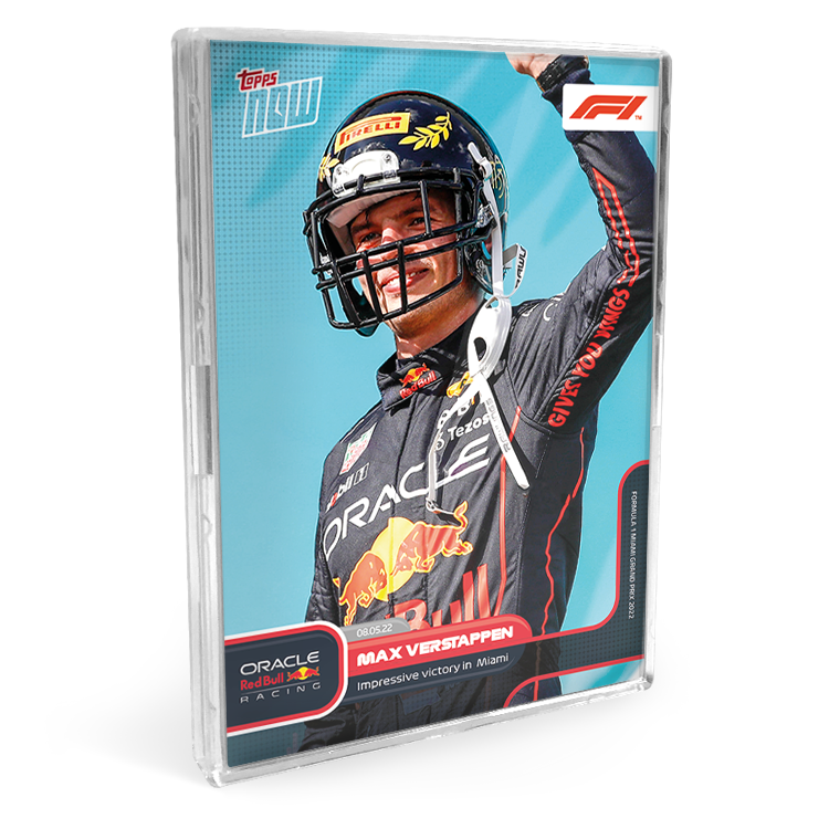 First front-row lockout since 2019 - F1 Topps NOW® Card #18 - PR: 1832