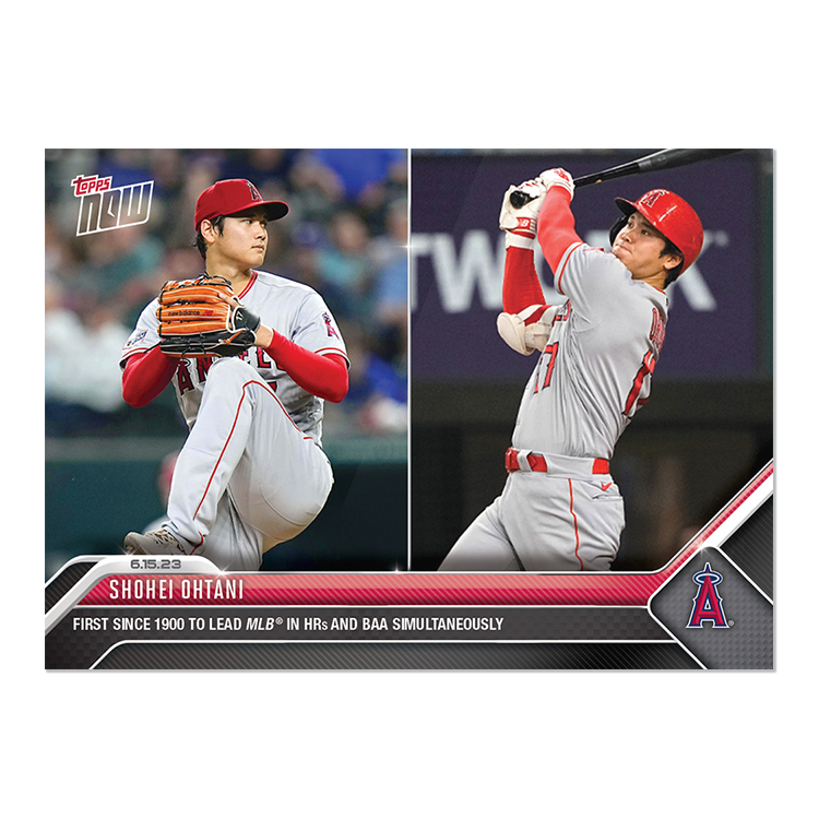 Shohei Ohtani - 2023 MLB Topps NOW® Card 445 - PR: 7620
