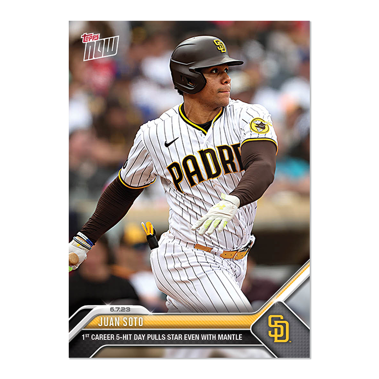 Juan Soto - 2023 MLB Topps NOW® Card 403 - PR: 975
