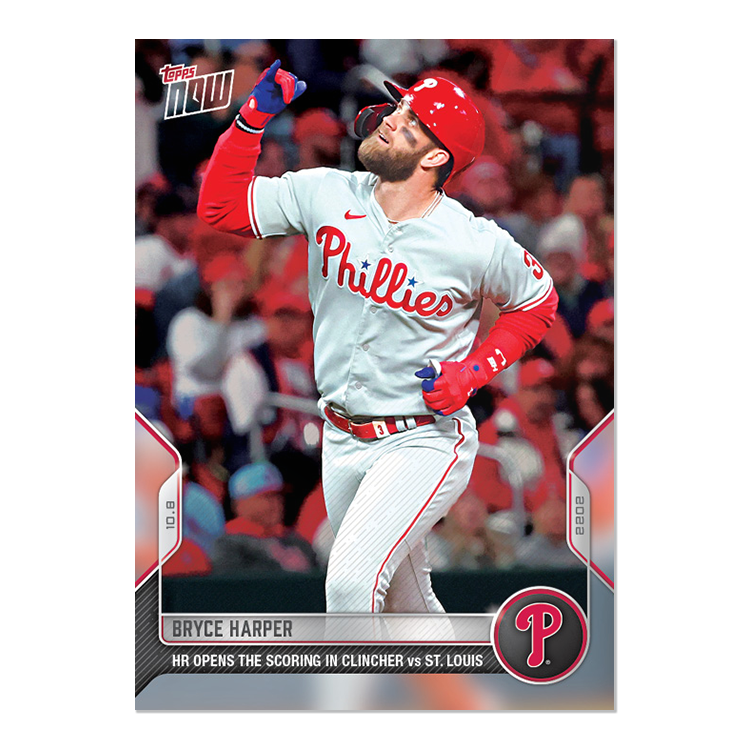 Bryce Harper - 2022 MLB Topps NOW® Card 1048 - PR: 540